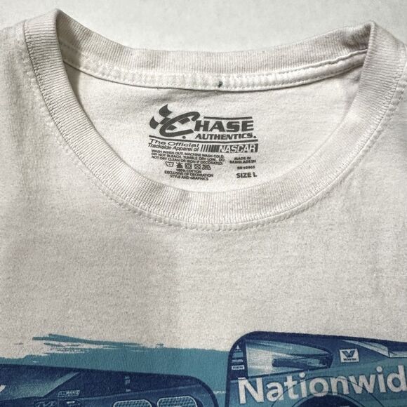 Chase Authentic NASCAR Dale Jr T-shirt Large Vintage Y2K - Picture 4 of 10